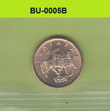 S1-BUU-0005-M77 Bulgarije 1 STOTINKA MS60 2000 KM237A  magn
