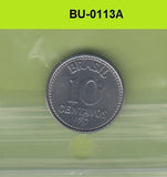 S1-BUU-0113-M02 BRAZIL 10 CENTAVOS MS60 1987 KM602