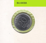 S1-BUU-0430-M06 BRAZIL 20 CENTAVOS MS60 1987 KM603