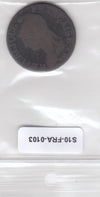 S10-FRA-0103 FRANKRIJK 5 centimes L'an8 BB-1799-1800 KM640.4 FI/VF