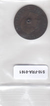 S10-FRA-0161 FRANKRIJK 5 centimes 1854 MA KM777 PO