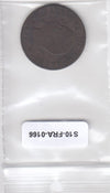 S10-FRA-0166 FRANKRIJK 5 centimes 1855 B KM777 VF