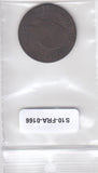 S10-FRA-0166 FRANKRIJK 5 centimes 1855 B KM777 VF