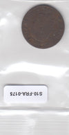 S10-FRA-0175 FRANKRIJK 5 centimes 1856 A KM777 FI