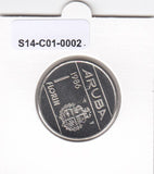 S11-C01-0002 Aruba 1 Florijn 1986 FDC KM5