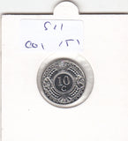 S11-C01-0151 Nederlandse Antillen 10 cent 1990 FDC KM34