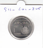 S11-C01-0205 Aruba 1 Florijn 1987 FDC KM5