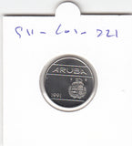 S11-C01-0221 Aruba 25 Cent 1991 FDC KM3