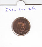 S11-C01-0261 Nederland  5 cent 1984 FDC KM# 202