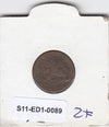 S11-ED1-0089 Nederland 1 cent 1878 vf km107.1