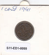S11-ED1-0099 Nederland 1 cent 1941 xf km152