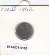 S11-ED1-0105 Nederland 1 cent 1942 vf km170