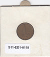 S11-ED1-0118 Nederland 1 cent 1970 VF