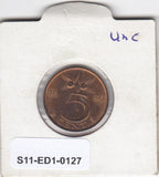 S11-ED1-0127 Nederland 5 cent 1980 UNC