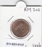 S11-ED1-0137 Nederland 5 cent 1996 UNC
