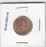 S11-ED1-0139 Nederland 5 cent 1998 UNC