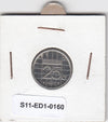 S11-ED1-0160 Nederland 25 cent 1997 UNC