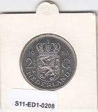 S11-ED1-0208 Nederland 2 1/2 gulden 1980 UNC
