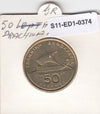 S11-ED1-0374 Griekenland 50 drachme 1990 MS60 KM147