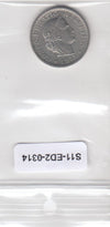 S11-ED2-0314 Zwitserland 20  rappen 1971 VF/XF km29a