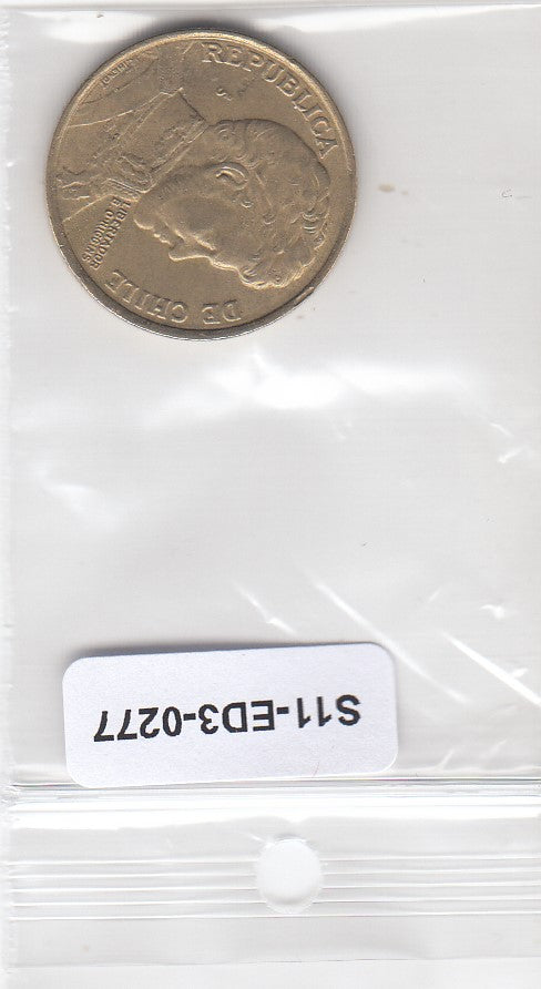 S11-ED3-0277 Chili 1 Peso 1979 MS60 KM208a