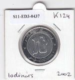 S11-ED3-0437 Algerije 10 dinars 2002 MS63 KM124 1423
