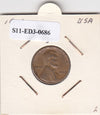 S11-ED3-0686 Verenigde staten 1 cent 1963 VF