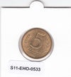S11-EHO-0533 Rusland 5 rubles 1992 UNC Y312 LMD