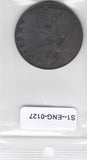 S11-ENG-0127 United Kingdom 1 penny 1912 KM 810 HEATON MINT VF