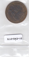 S11-ENG-0170 United Kingdom 1 penny 1966 KM 897  VF
