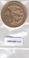 S11-VER-0001 400 jaar Nederland New-York          Verguld