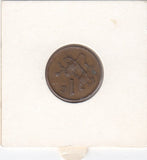 S11-WUB-0272 South Africa 1 cent 1972 KM 82  VF
