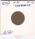 S11-WUB-0273 South Africa 1 cent 1974 KM 82  VF