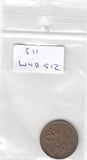 S11-WUB-0512 Canada 1 cent 1963 VF KM49