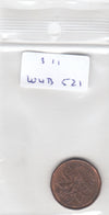 S11-WUB-0521 Canada 1 cent 1984 VF KM132