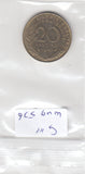 S11-WUB-0536 Frankrijk 20 centimes 1987 VF KM930