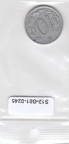 S12-G01-0245 Czechoslovakia 10 haleru 1963  VF KM49
