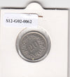 S12-G02-0062 Zwitserland 20 rappen 1955  VF KM29a