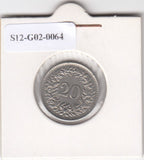 S12-G02-0064 Zwitserland 20 rappen 1962  VF KM29a