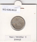 S12-G02-0133 Spanje 5 pesetas 1996  XF KM960 La Rioja