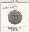 S12-G02-0150 Turkije 250 bin ira 2002  MS60 KM1137