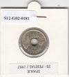 S12-G02-0181 Spanje 25 pesetas 1997  MS60 KM983 Assembly of Melilla