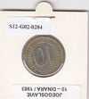 S12-G02-0284 Joegoslavië 10 dinara 1983  VF+ KM89