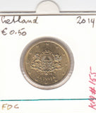 S12-G03-0176 Letland 50 cent 2014  MS60 KM155