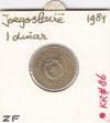 S12-G03-0233 Joegoslavië 1 dinar 1984  VF KM86