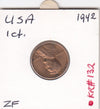 S12-G04-0004 USA 1 cent 1942  FI- KM132
