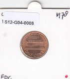S12-G04-0008 USA 1 cent 1978 D MS60 KM201