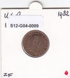 S12-G04-0009 USA 1 cent 1982  VF KM201