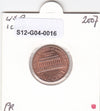 S12-G04-0016 USA 1 cent 2007  XF KM201b
