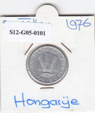 S12-G05-0101 Hongarije 20 filler 1976  VF KM573
